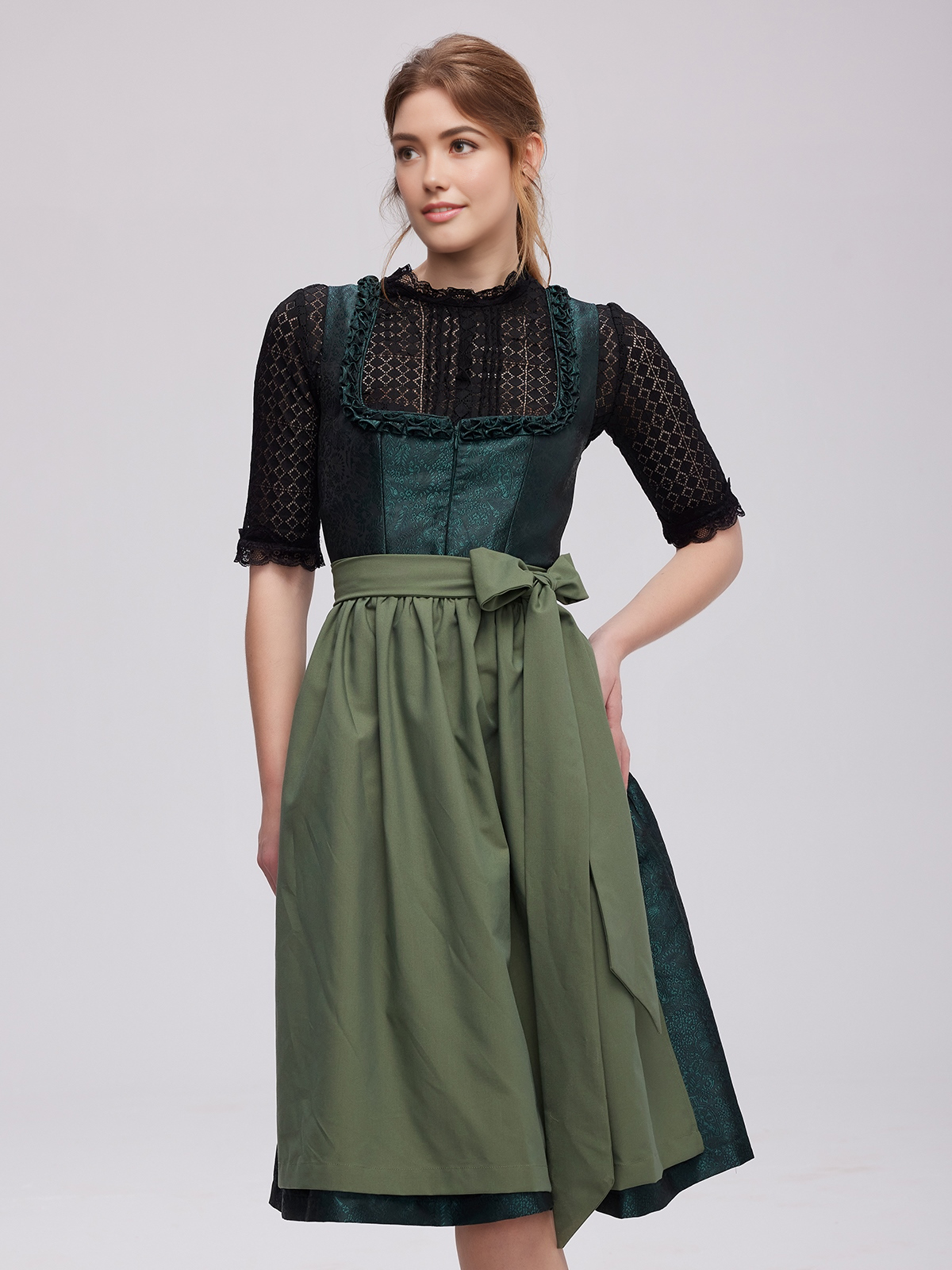 Ehreer Dirndl in Grün