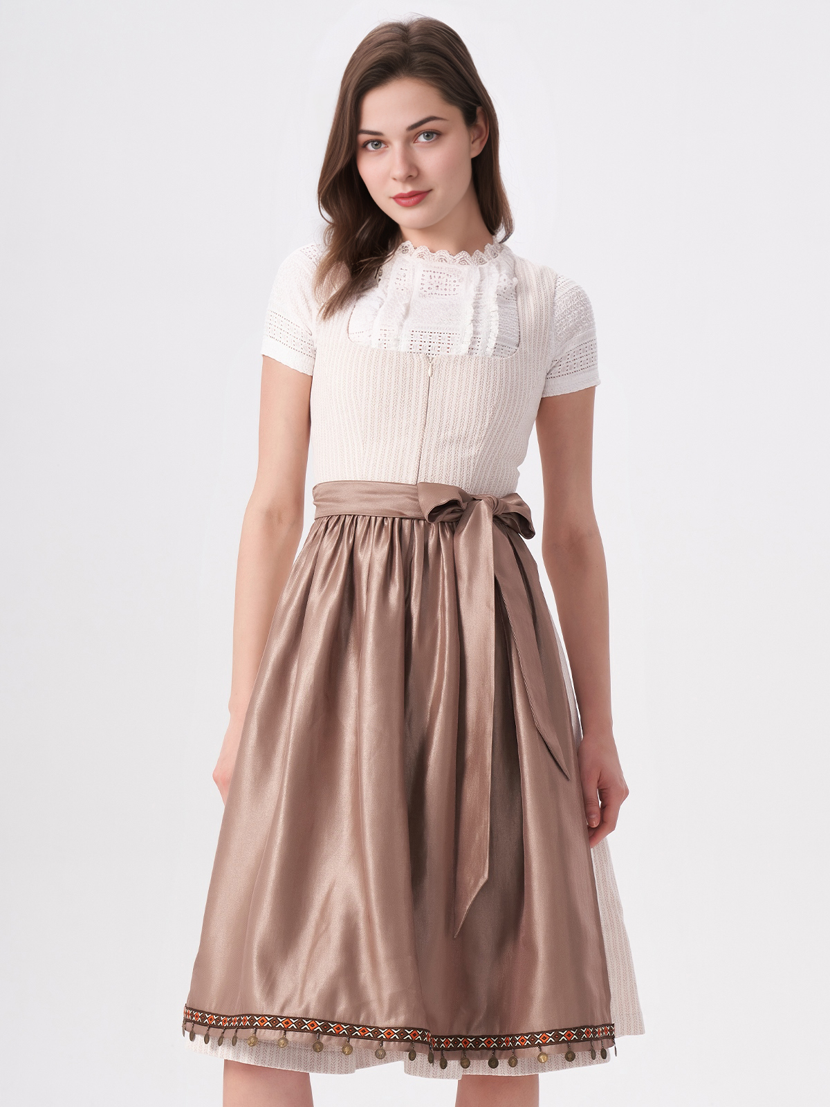 Beige Dirndl von Ehreer
